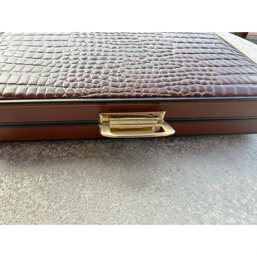 Vintage Revlon 7-Piece ManicureSet in Leather Case, Made in Austria